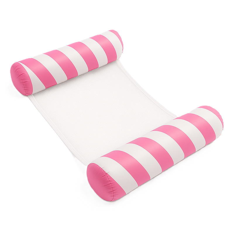 Waterhangmat 2-zijdig Diagonale streep - Roze